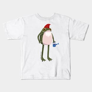Gnome Frogson the Frog Kids T-Shirt